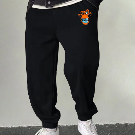 Men's Monkey Print Joggers Sweatpants Outdoor