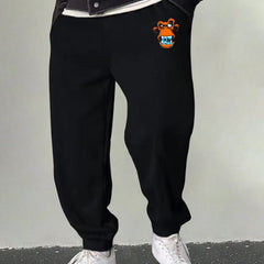 Men's Monkey Print Joggers Sweatpants Outdoor