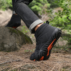 Men's Snow Boots Non Slip Warm Fuzz Lined Ankle Boots