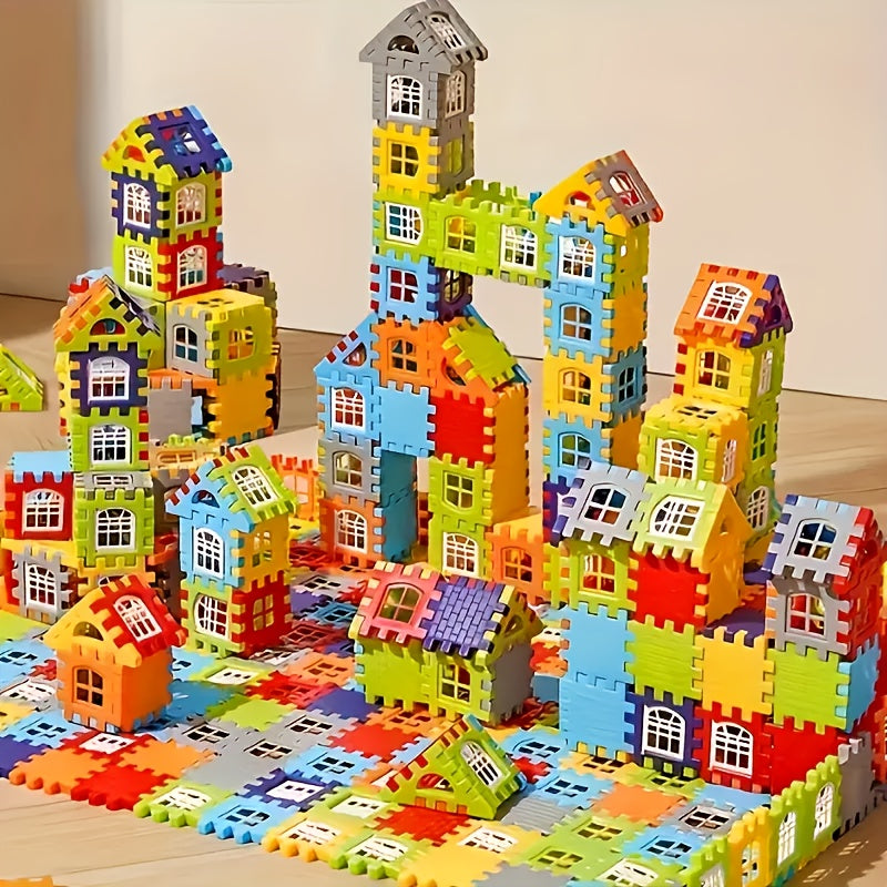 Educational Building Blocks Set Smart Development Puzzle House Large Creative Br