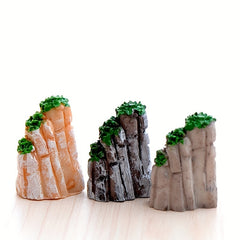 3pcs Rockery Ornaments Transform Garden into Fairytale