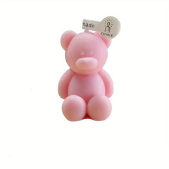 4pcs Mini Bear Scented Candle for Wedding Christmas Gift