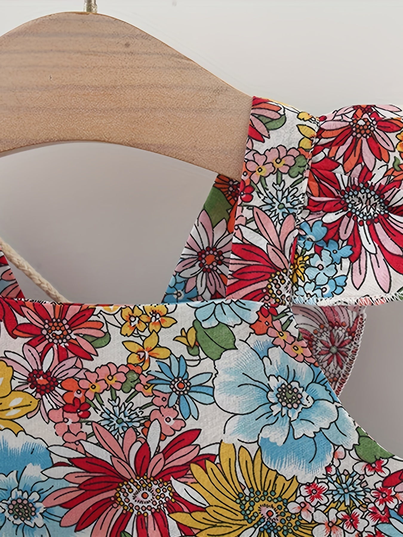 Baby Girl's Floral Cami Dress & Bag Toddler's Casual Outfit