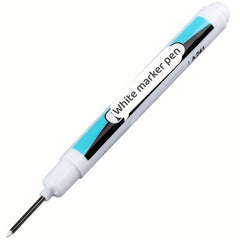 3pcs Mixed Marking Pen Oily Thin End Waterproof Non Fading For Tire Glass