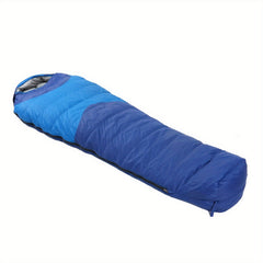600g Goose Down Adult Sleeping Bag - Lightweight Mummy Bag for All Seasons