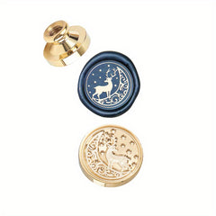 Wax Seal Stamp Removable Sealing Brass Stamp Head For Creative Gift