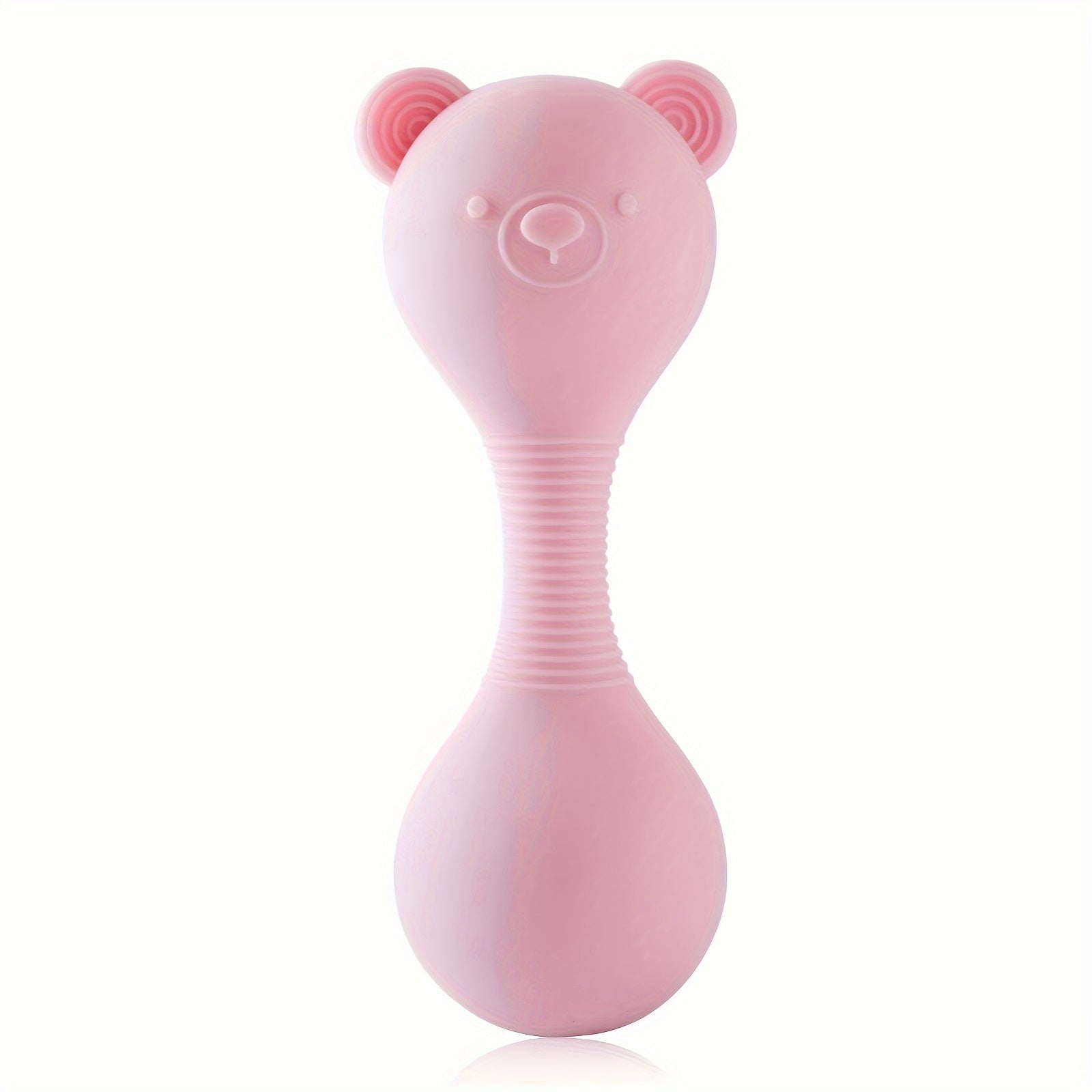 Colorful Silicone Kids Sand Hammer Soft Grip Rattle Toy