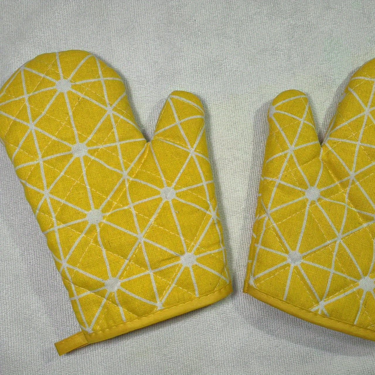 6pc Oven Mitts & Pot Holders BBQ Gloves Silicone Non Slip Kitchen Glove