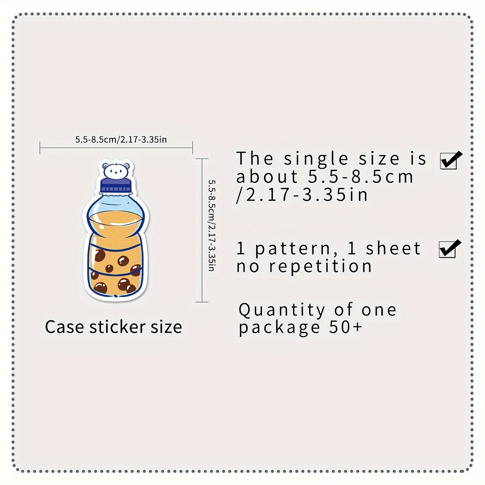 52pcs Cartoon Graffiti Stickers DIY Decoration Waterproof Stickers
