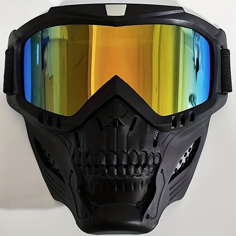 Windproof Helmet Goggle Mask UV Protection Men