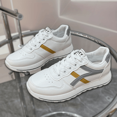 Women's Low Top Running Shoes Lace Up Casual Sneakers