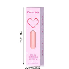 6 Colors Fruit Flavor Moisturizing Lipstick Hydrating & Removing Dead Skin