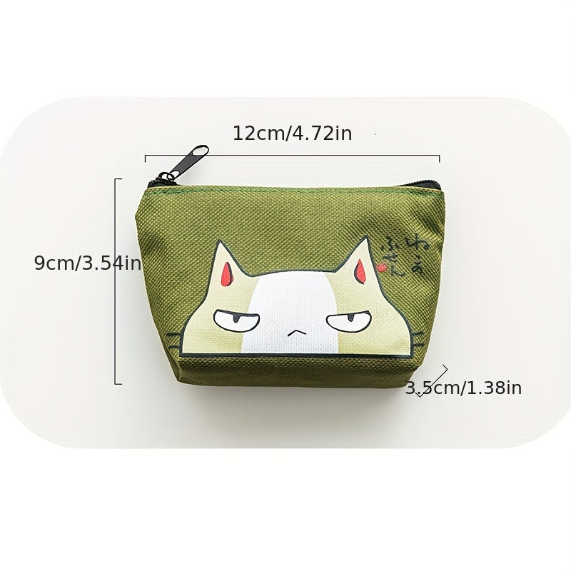 Cute Cat Coin Purse Key Bag for Girls