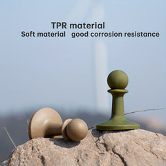 4pcs Outdoor Tents Canopies Lightning Proof Caps Camp Pillar Support
