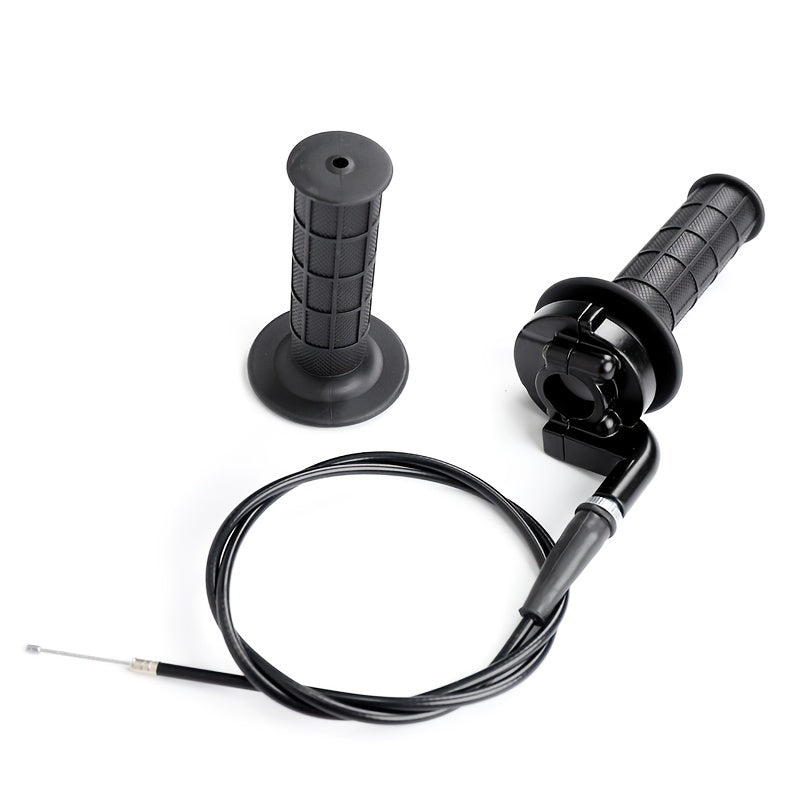 Motorcycle Throttle Grip Twist Hand Grip with Cable 22mm