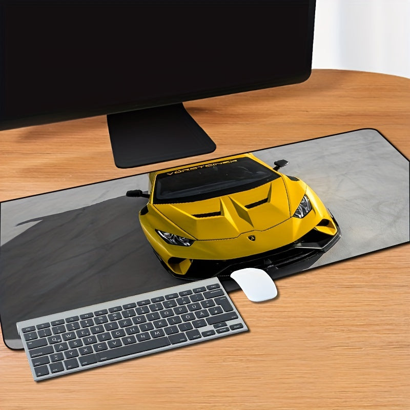 Oversized Sports Car Series Mouse Pad for Computer and Office