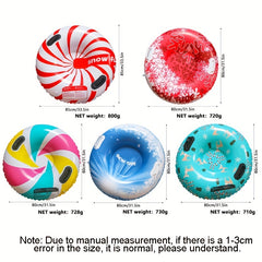 Waterproof Thickened PVC Winter Snow Sled - Skiing Ring