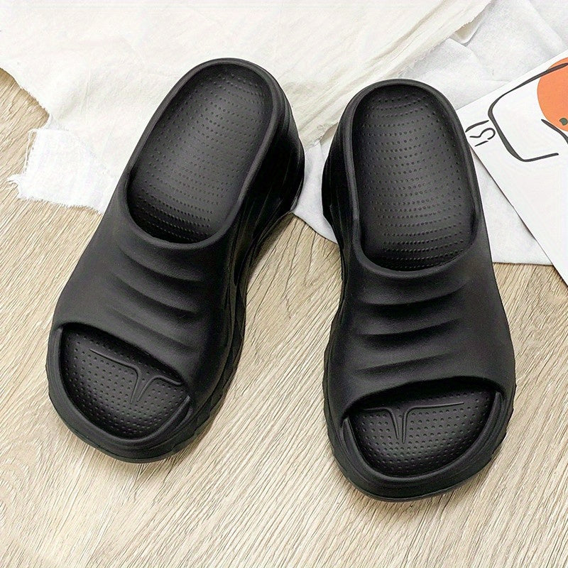 Women's Solid Sports Sandals Soft Comfortable Open Toe Shoes