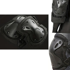 4pcs Outdoor Combat Protective Gear Elbow Knee Pads Set