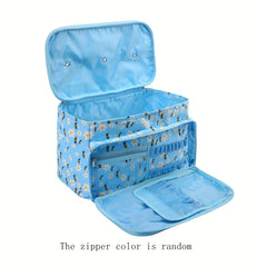 Multifunctional Yarn Storage Bag Crochet Needle Organizer