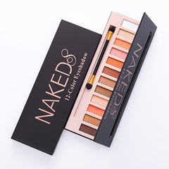 12 Colors Eyeshadow Palette Matte Shimmer for Women