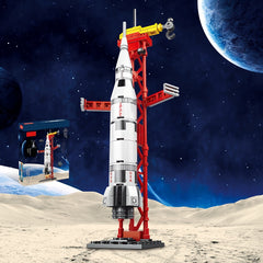 Space Rocket Building Blocks Model Toy for Kids