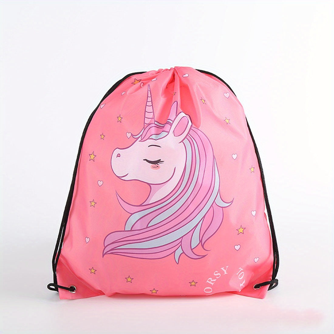Kids Cartoon Bundle Drawstring Backpack Storage Bag