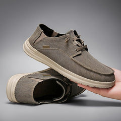 Men's Canvas Loafer Shoes Slip On Sneakers