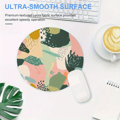 Abstract Artistic Boho Mouse Pad Non Slip Rubber Base