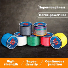 1000M 1096YDS 8 Braided PE Fishing Line Strong Pulling Force Fishing Line