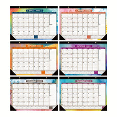 2023 Desktop and Wall Calendar Set, July-Dec, Matte Cover, Writing Paper