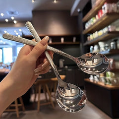 Stainless Steel Serving Spoon Set for Buffet Tea Kitchen