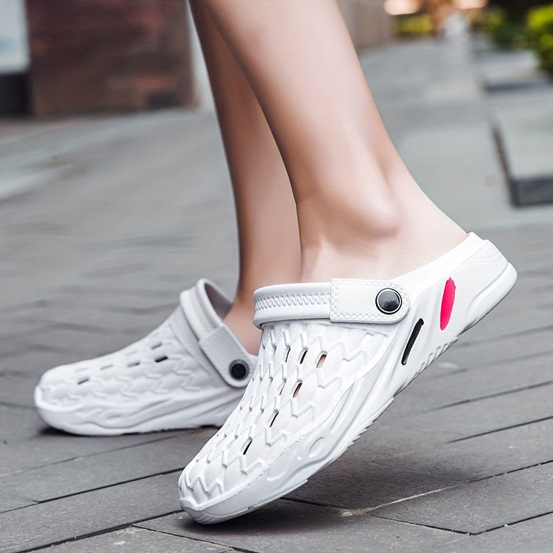 Women's Soft Sole Summer Clogs Garden Slippers Non-slip Platform Beach Slides