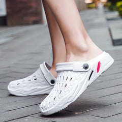 Women's Soft Sole Summer Clogs Garden Slippers Non-slip Platform Beach Slides