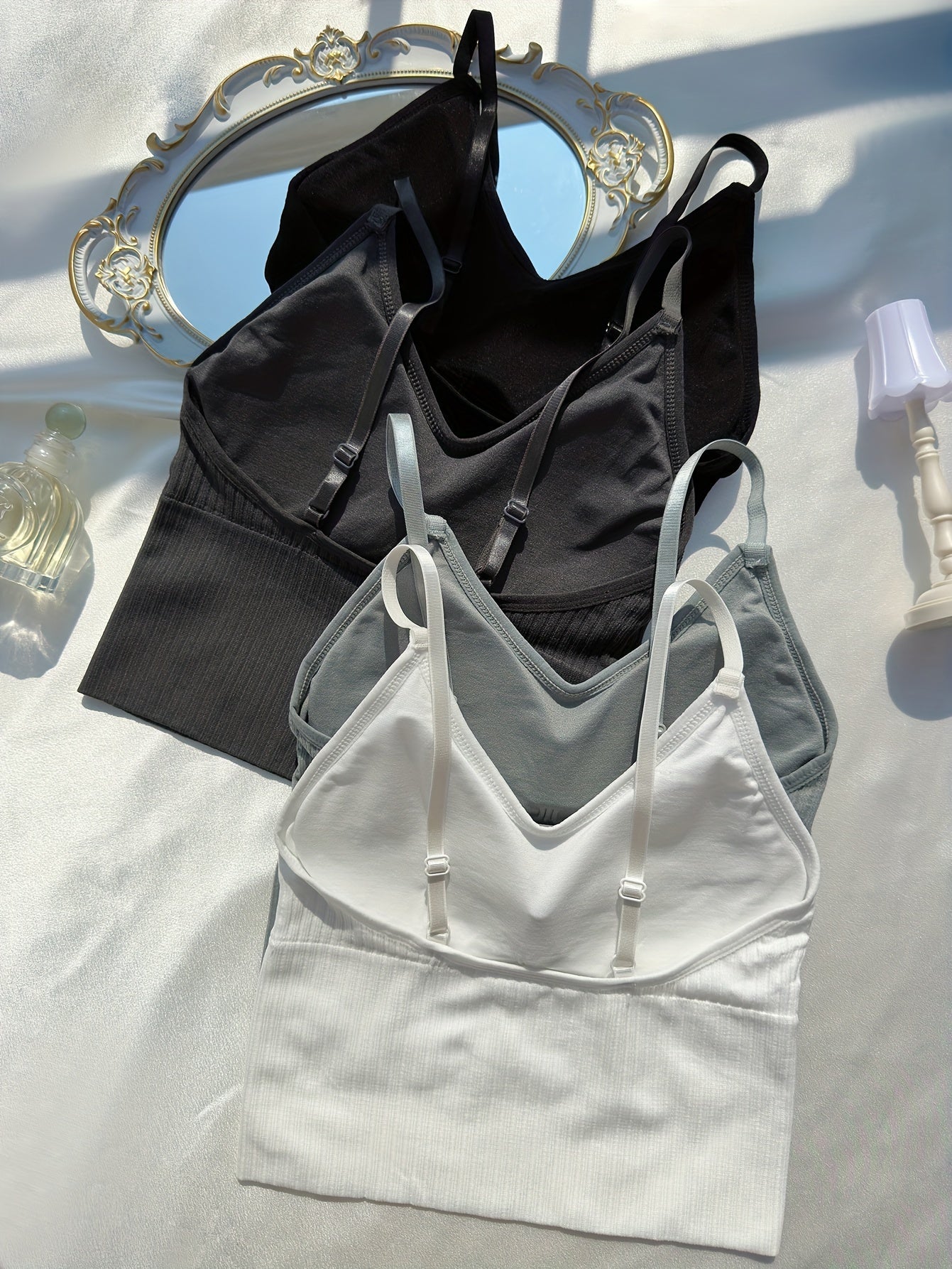 4pcs Wireless Push Up Bras Comfy & Breathable