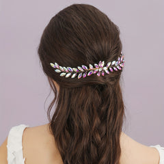 Crystal Hair Comb Back Head Insert Comb Head Jewelry