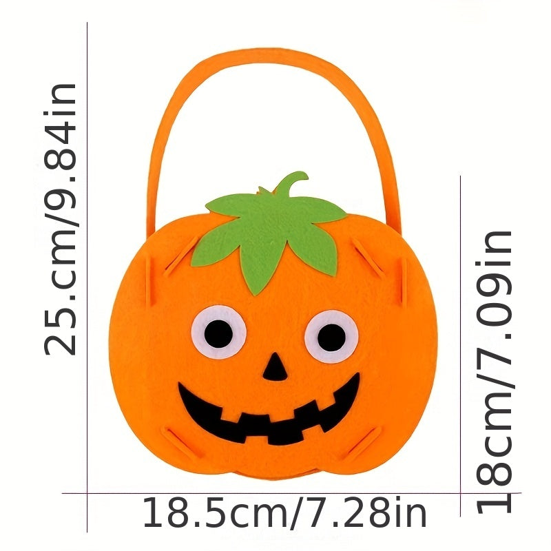 Halloween Pumpkin Candy Bag for Kids