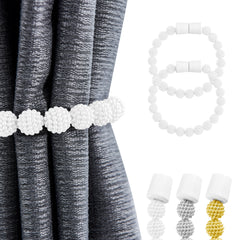 Pearl Bracelet Curtain Tiebacks - Elegant Home Decor
