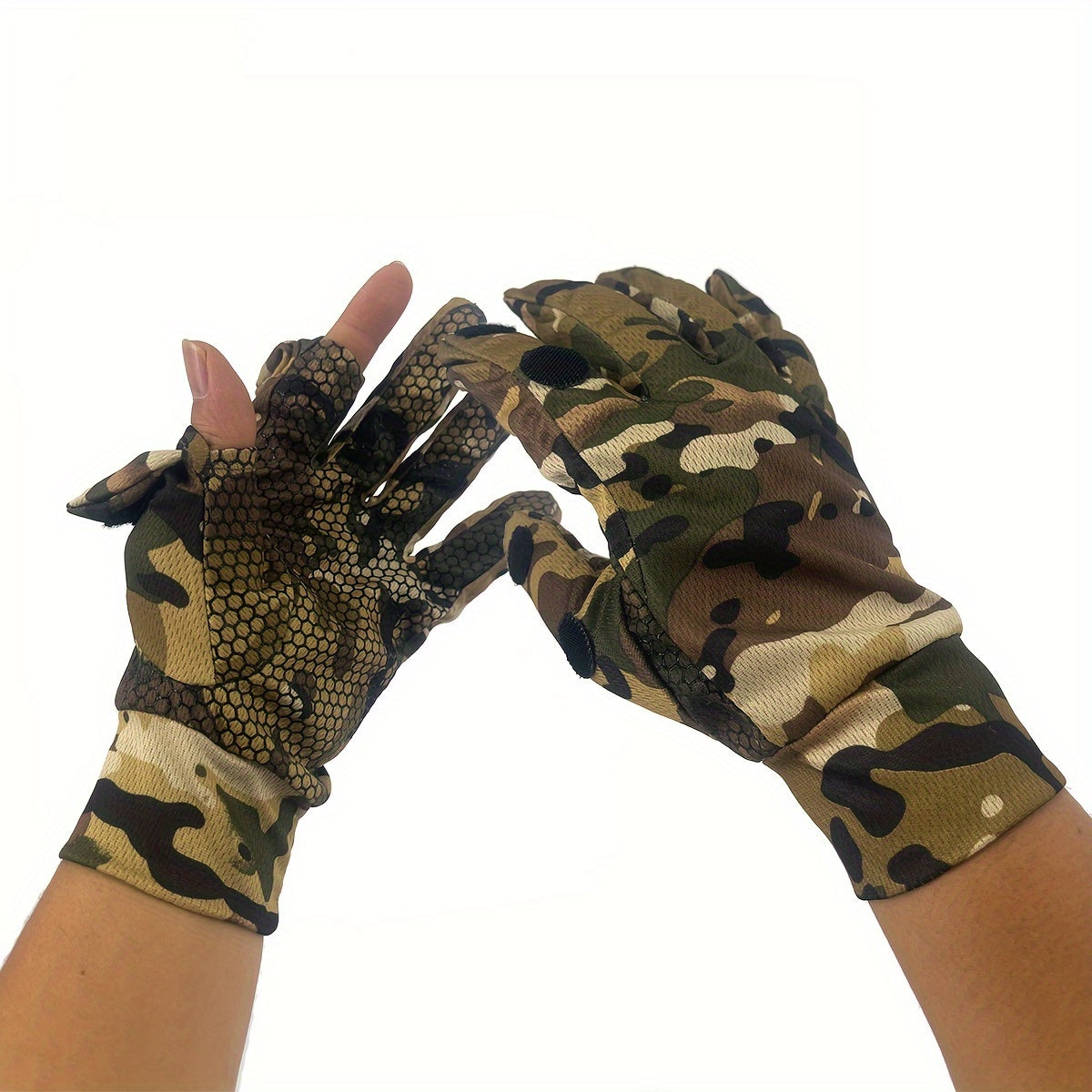 Unisex Outdoor Function Gloves Touch Screen Anti Slip Gloves For Climbing