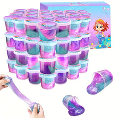 Mermaid Slime Kit DIY Toys Party Favor Gift Bag Stuffer Birthday Gift
