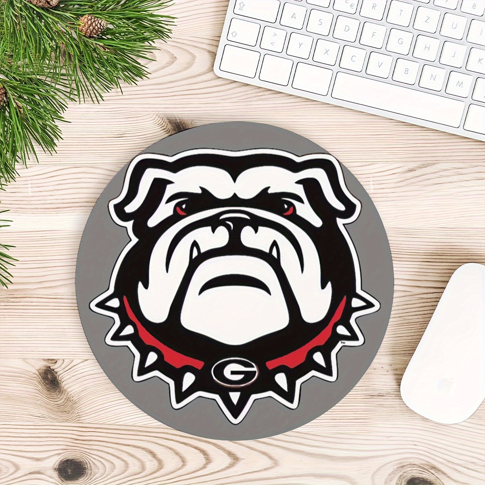 Hippie Pug Gaming Mouse Pad Non-slip Rubber Mouse Mat