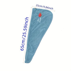 Deer Hair Drying Cap Towel Wrap Soft Cotton Hair Bonnet