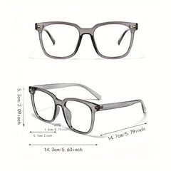 3Pcs Light Blocking Glasses Oversized Grey