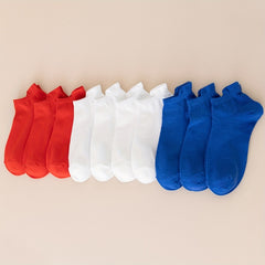 10 Pairs Soft Ankle Socks Lightweight Low Cut Women's Stockings & Hosiery
