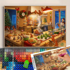 Christmas Diamond Painting Kit for Adults Festive Holiday Craft Set