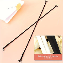 3pcs Elastic Bra Shoulder Straps Non slip Adjustable Underwear Straps
