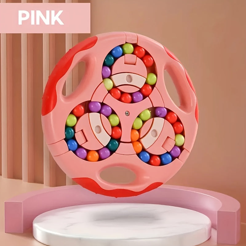 Magic Bean Brain Teaser Dual Sided Rotating Puzzle