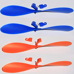 Rubber Band Powered Propeller Blades DIY Toy