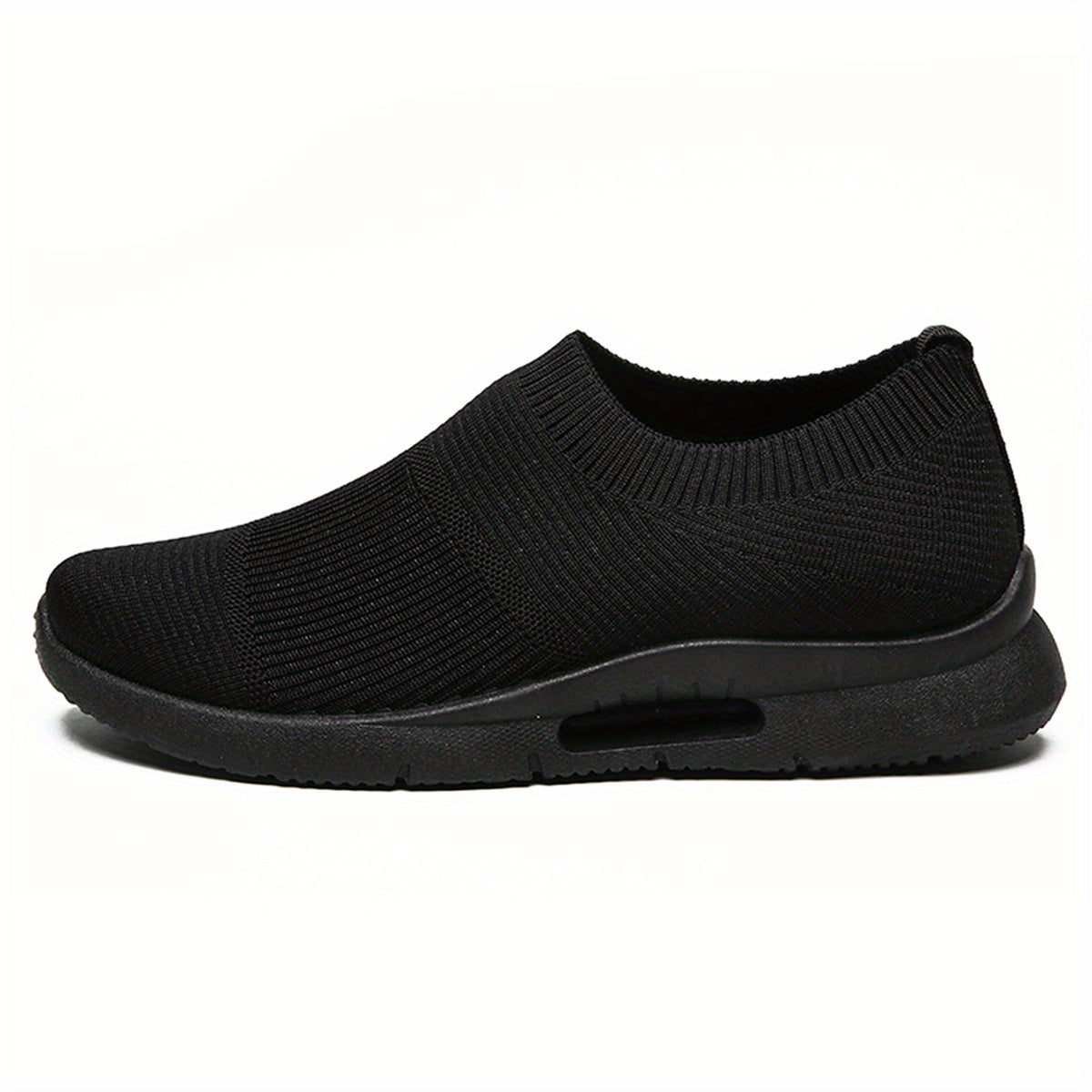 Women's Knitted Sports Shoes Slip On Running Sneakers