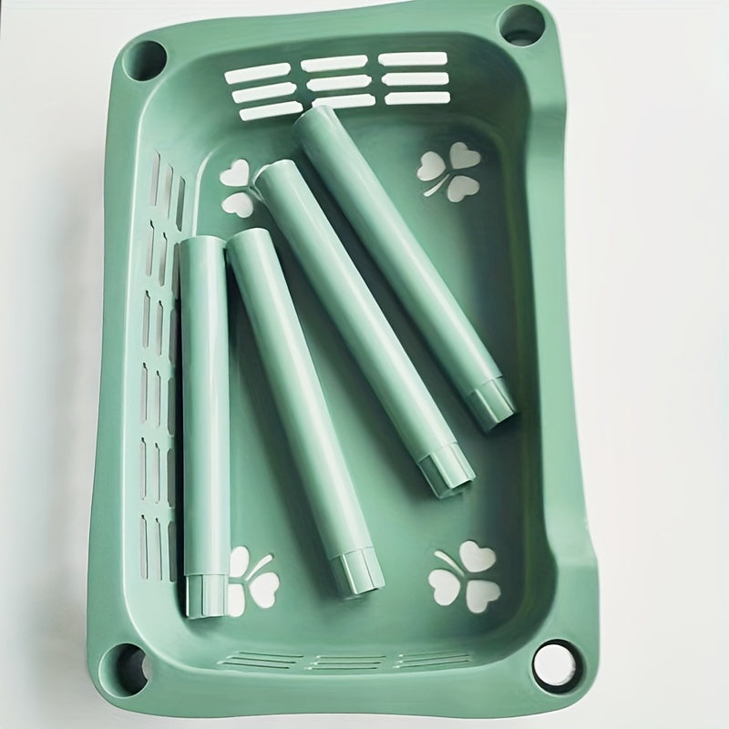 Plastic Kitchen Storage Rack Bathroom Floor Storage Rack